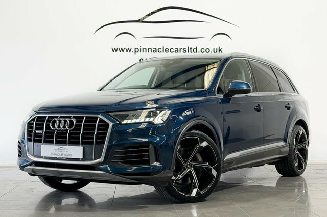 Audi Q7 2021 3.0 Tdi V6 45 Sport Tiptronic Quattro Euro 6 Blue
