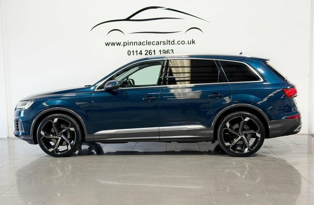 Audi Q7 2021 3.0 Tdi V6 45 Sport Tiptronic Quattro Euro 6 MF70VCV Blue #5