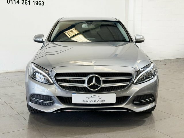 Mercedes-Benz C Class 2015 2.1 C220 Bluetec Sport G-tronic Euro 6 Ss WR64MHX Silver #2