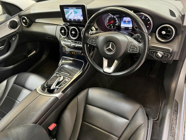 Mercedes-Benz C Class 2015 2.1 C220 Bluetec Sport G-tronic Euro 6 Ss WR64MHX Silver #3