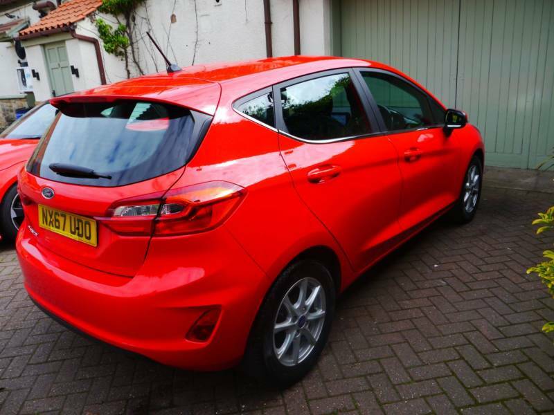 Ford Fiesta 1.0 Ecoboost Zetec One Owner - 2017 67 NX67UDO Red #6