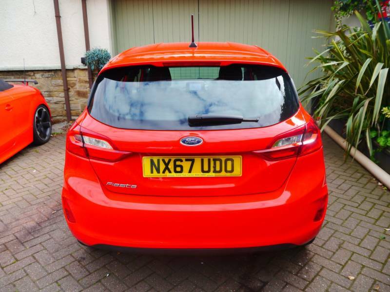 Ford Fiesta 1.0 Ecoboost Zetec One Owner - 2017 67 NX67UDO Red #5