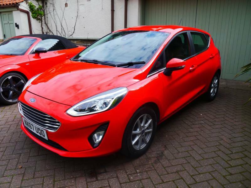 Ford Fiesta 1.0 Ecoboost Zetec One Owner - 2017 67 NX67UDO Red #3