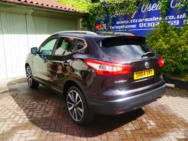 Nissan Qashqai 1.2 Dig-t Tekna - 2014 64 SN64VMY Black #4