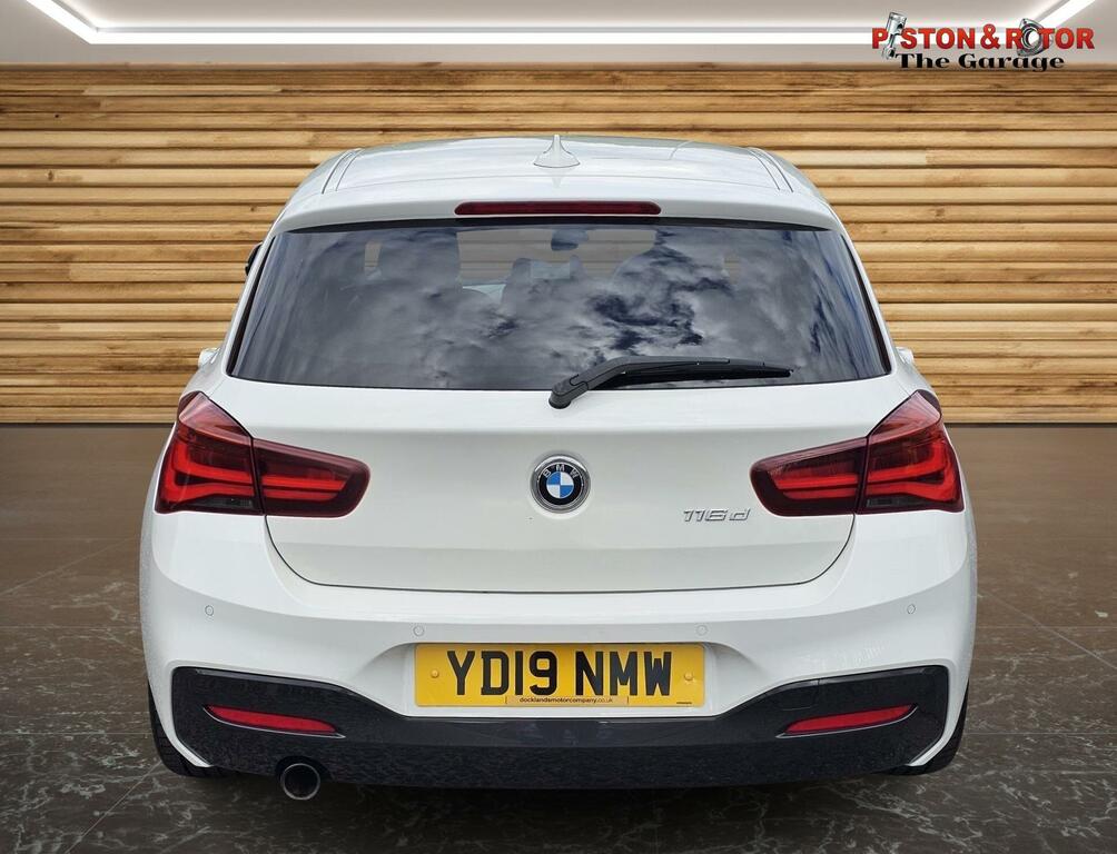 BMW 1 Series 1.5 116D M Sport Shadow Edition Euro 6 Ss YD19NMW White #6