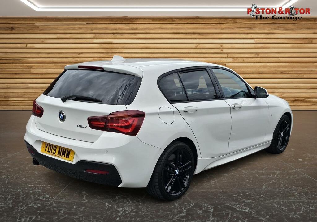 BMW 1 Series 1.5 116D M Sport Shadow Edition Euro 6 Ss YD19NMW White #5