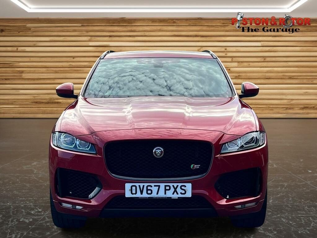 Jaguar F-Pace 3.0 D300 V6 S Awd Euro 6 Ss OV67PXS Red #2
