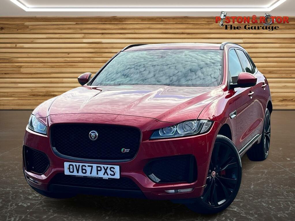 Jaguar F-Pace 3.0 D300 V6 S Awd Euro 6 Ss OV67PXS Red #3