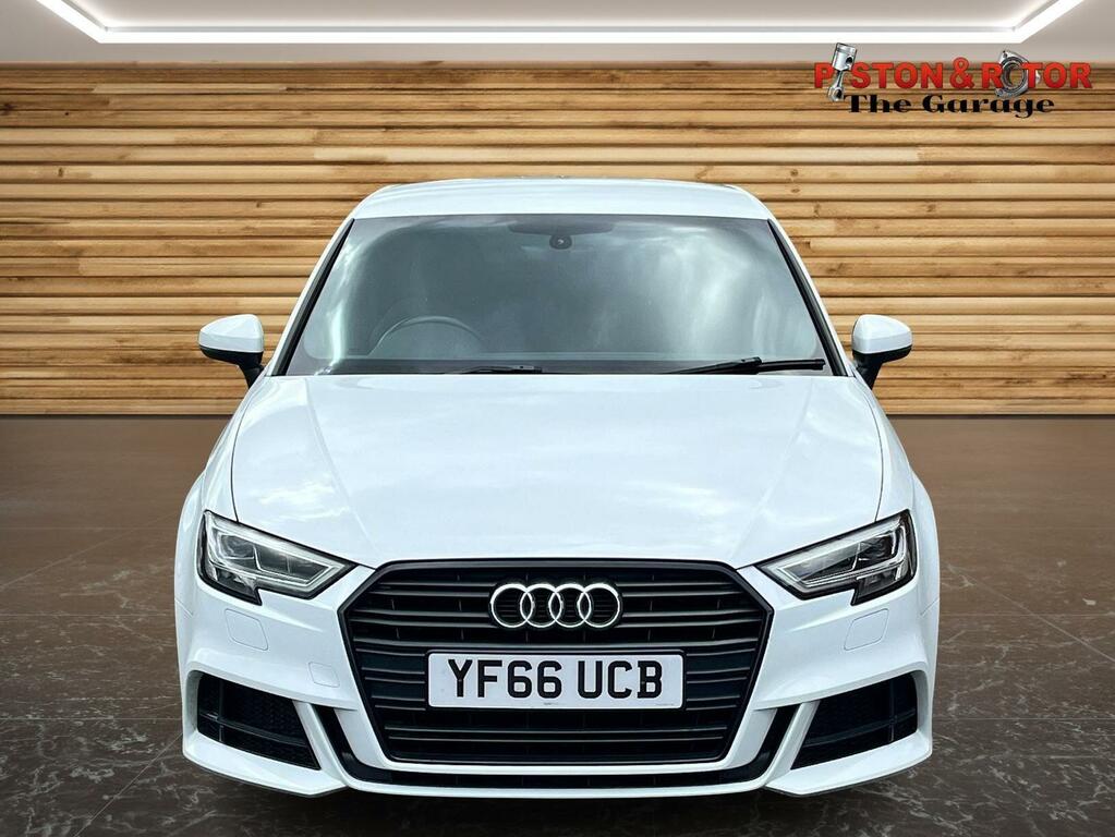 Audi A3 2.0 Tdi S Line S Tronic 6Spd Euro 6 Ss YF66UCB White #2