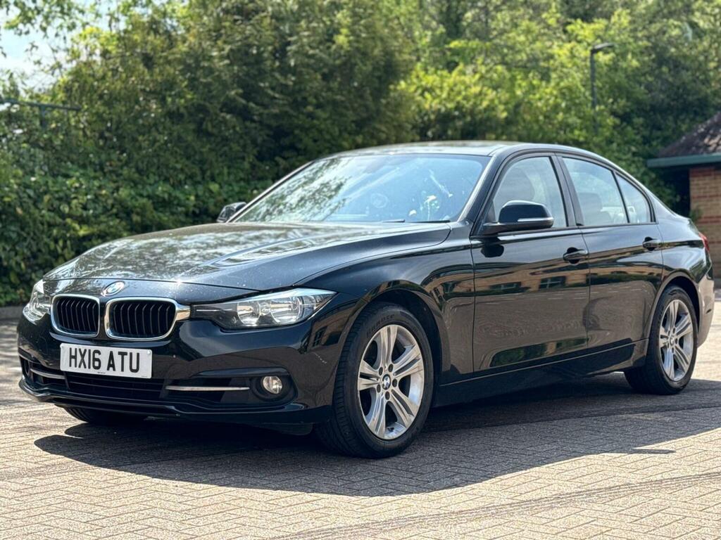 BMW 3 Series 2.0 320I Sport Euro 6 Ss HX16ATU Black #2