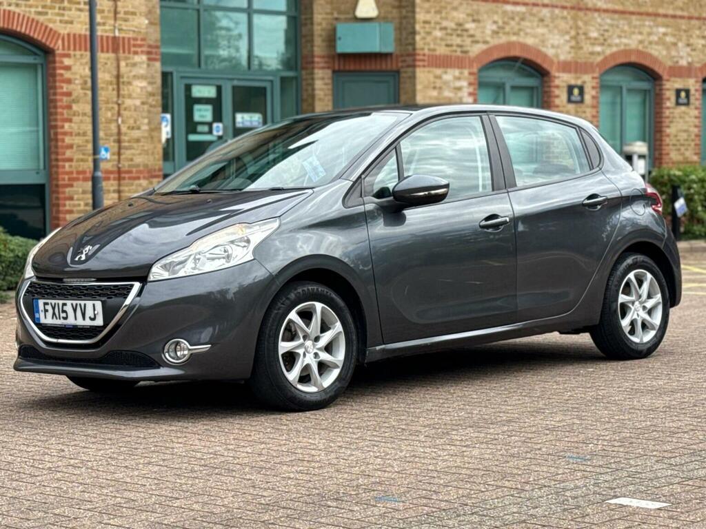 Peugeot 208 1.2 Vti Puretech Active Euro 6 FX15YVJ Grey #3