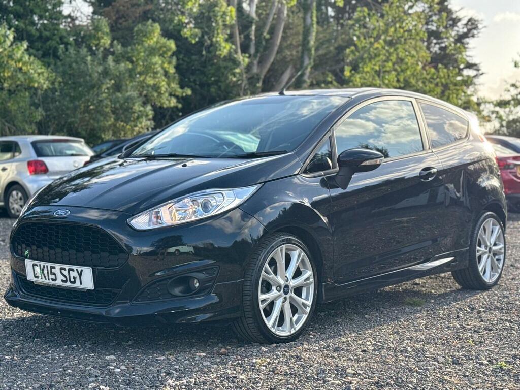 Ford Fiesta 1.0T Ecoboost Zetec S Euro 6 Ss CK15SGY Black #3