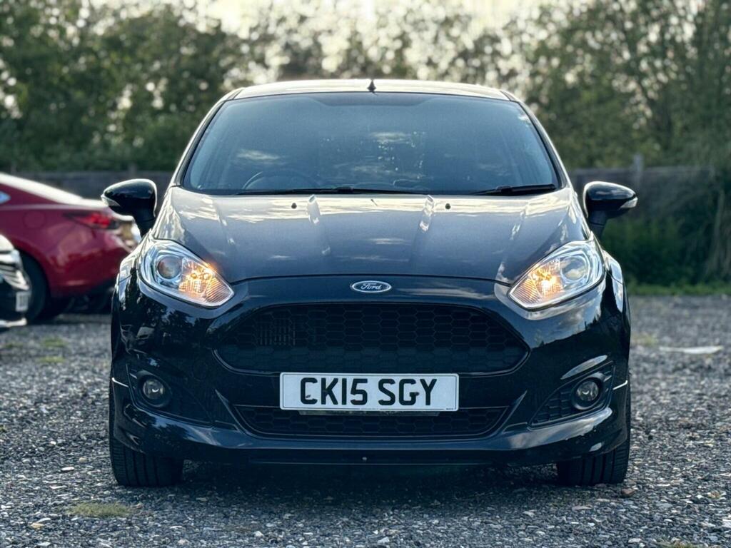 Ford Fiesta 1.0T Ecoboost Zetec S Euro 6 Ss CK15SGY Black #2