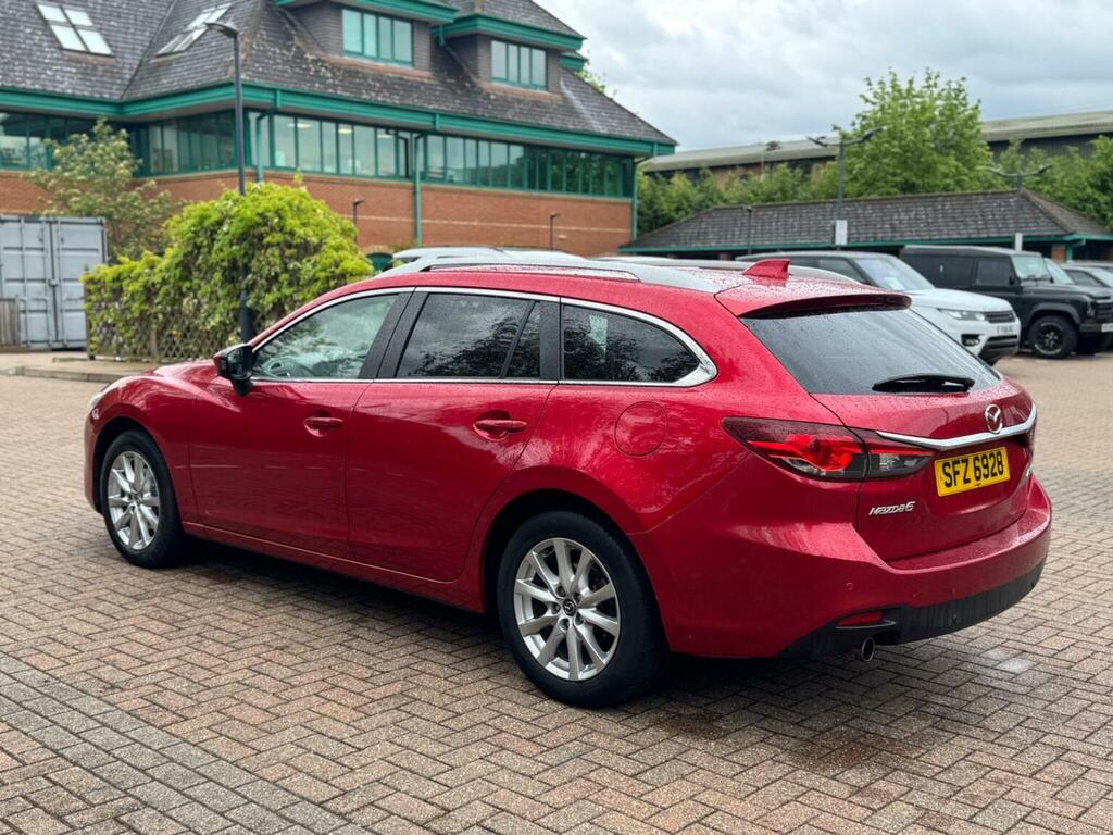 Mazda 6 2.2 Skyactiv-d Se-l Tourer Euro 6 Ss Red #4