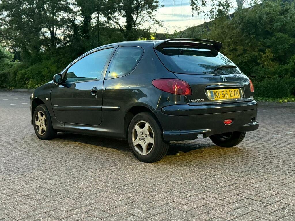 Peugeot 206 1.4 16V Sport KF55DVK Black #4