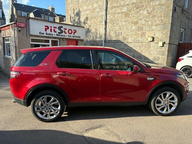 Land Rover Discovery Sport Td4 Hse Luxury Suv OU66OEY Red #4