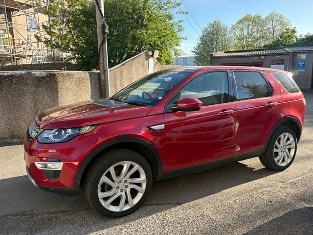 Land Rover Discovery Sport Td4 Hse Luxury Suv Red