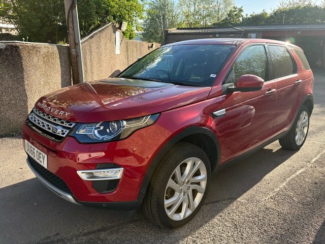Land Rover Discovery Sport Td4 Hse Luxury Suv OU66OEY Red #2