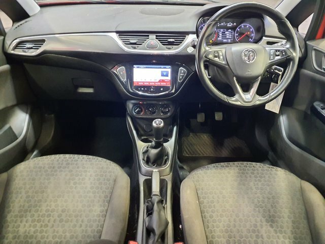 Vauxhall Corsa Design Hatchback SJ65TBV Red #4