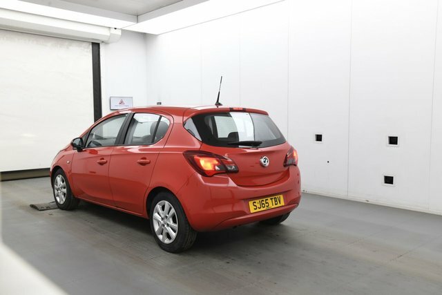 Vauxhall Corsa Design Hatchback SJ65TBV Red #3