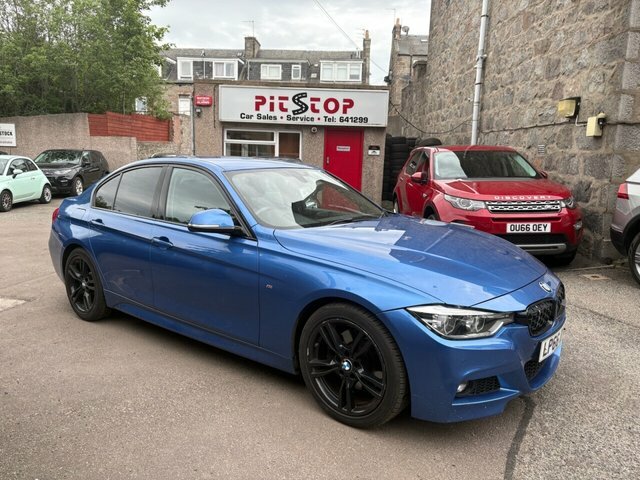 BMW 3 Series 330D M Sport Saloon Blue