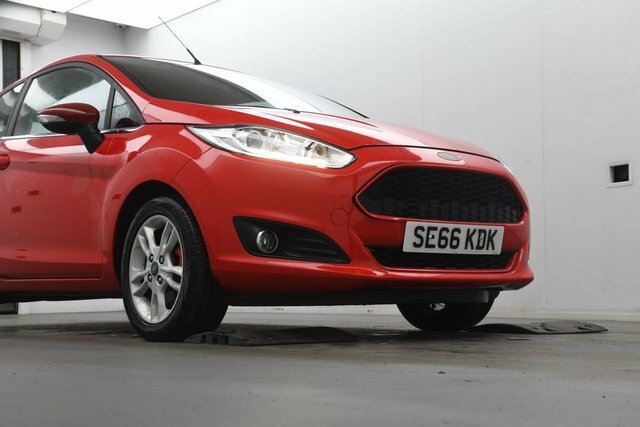 Ford Fiesta Zetec Hatchback SE66KDK Red #6