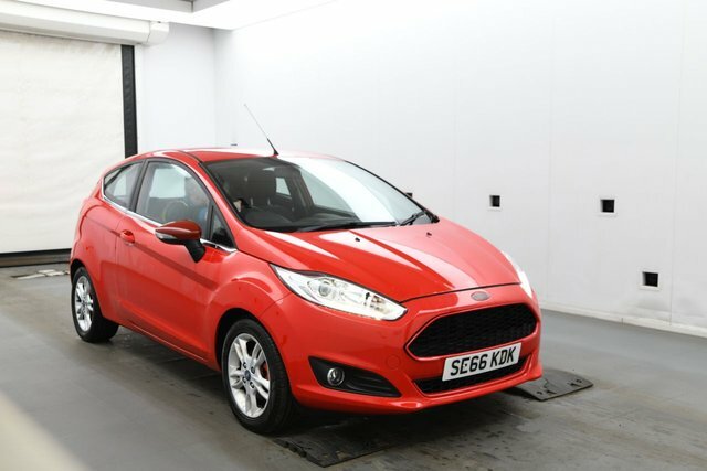 Ford Fiesta Zetec Hatchback Red