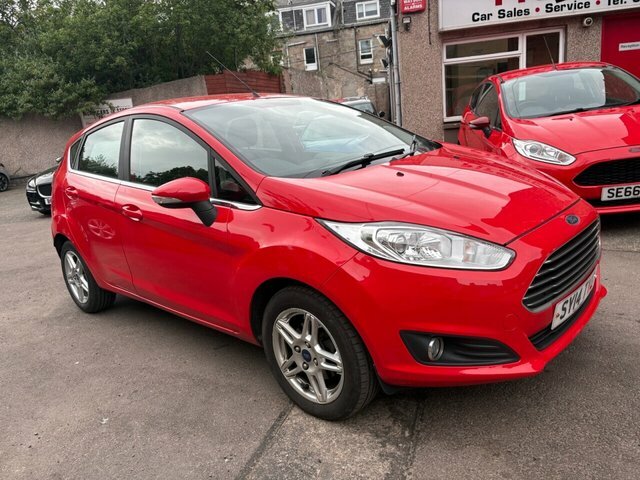 Ford Fiesta Zetec Hatchback SY14TYG Red #3