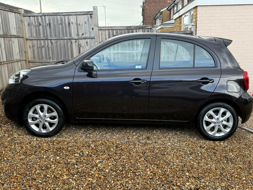 Nissan Micra 1.2 Acenta Cvt Euro 5 Black #4