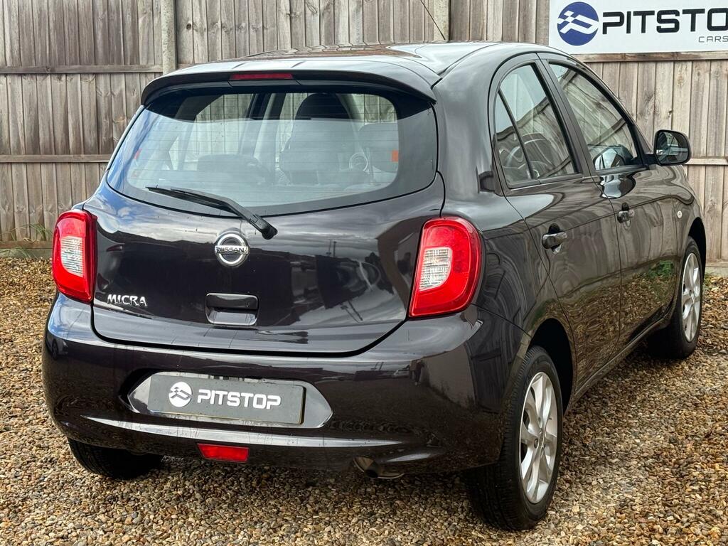 Nissan Micra 1.2 Acenta Cvt Euro 5 Black #6