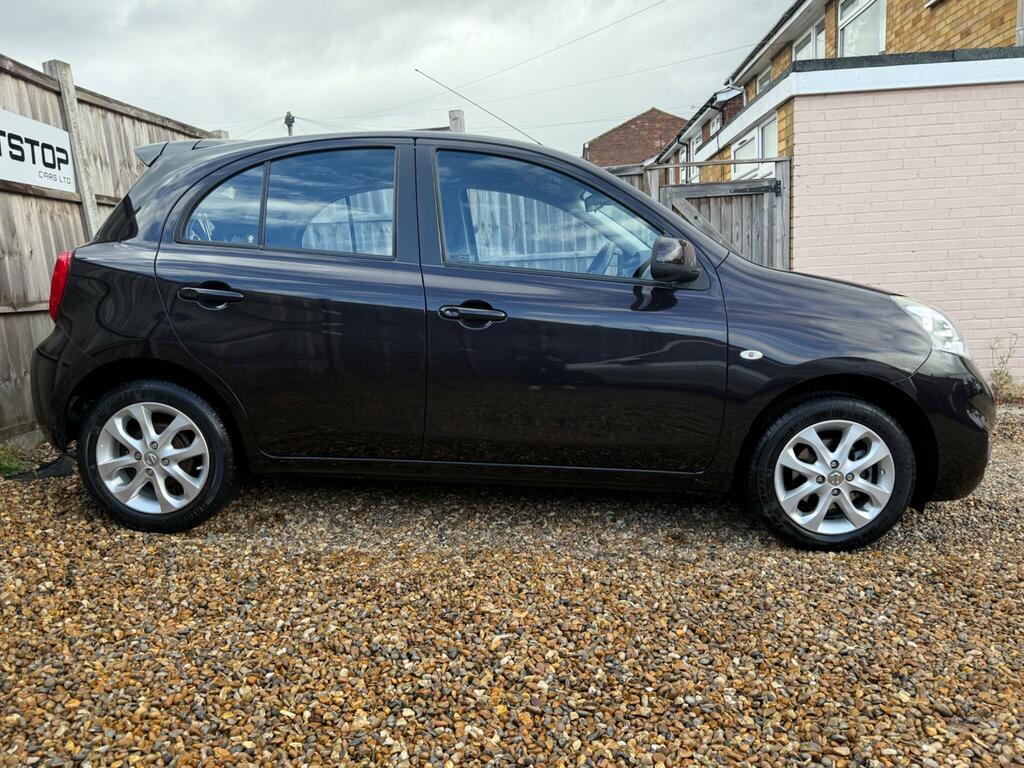 Nissan Micra 1.2 Acenta Cvt Euro 5 Black #3