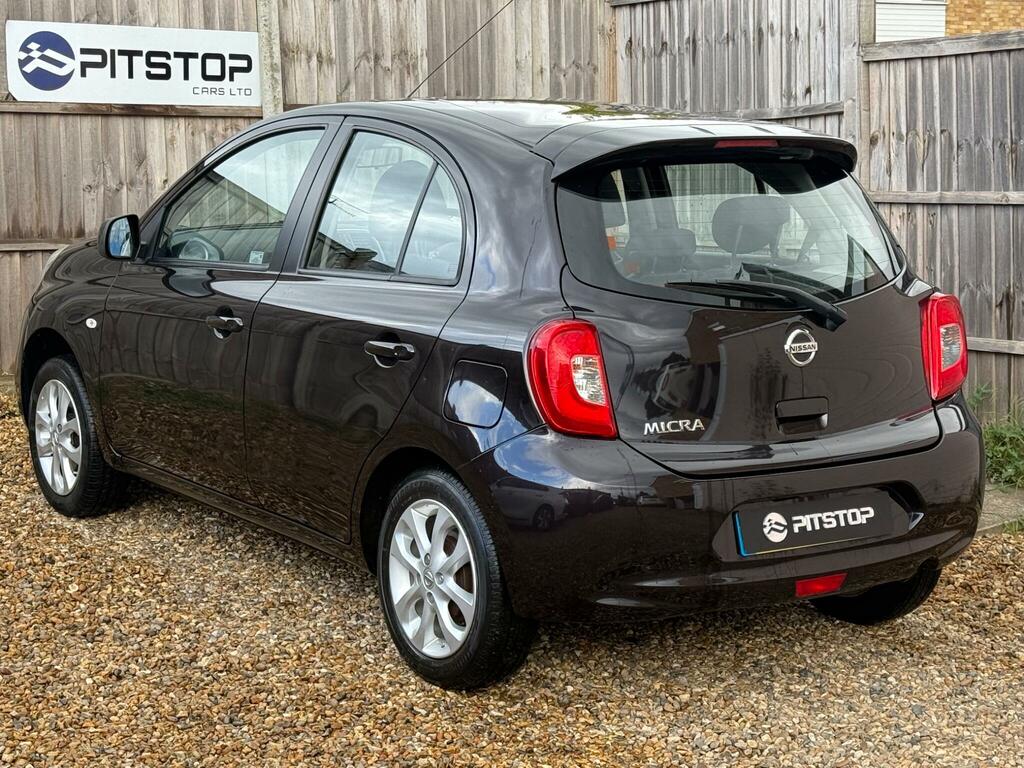 Nissan Micra 1.2 Acenta Cvt Euro 5 Black #2