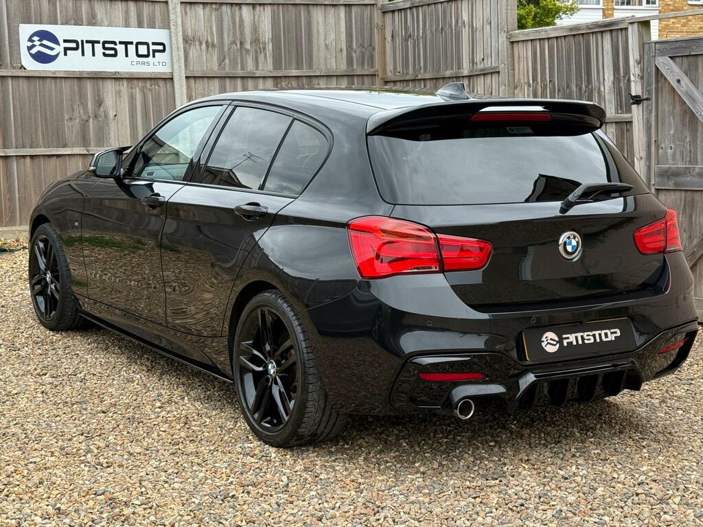 BMW 1 Series 2.0 118D M Sport Euro 6 Ss  Black #2
