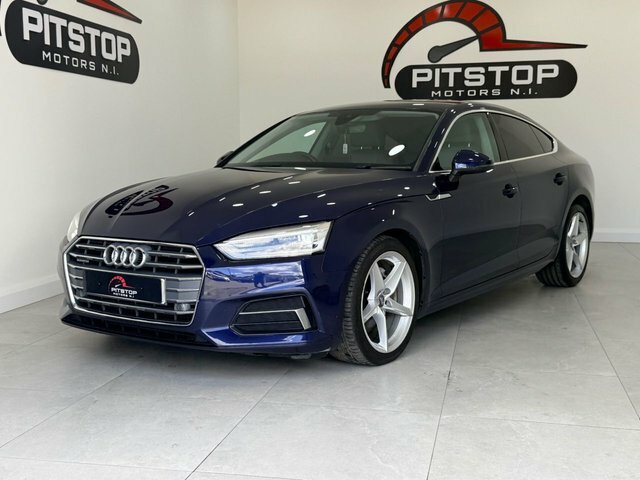 Audi A5 Tdi 40 Sport Sportback HJ69WZM Blue #2