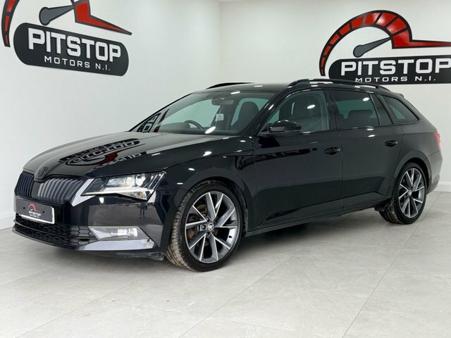 Skoda Superb Tdi Sportline Estate Black
