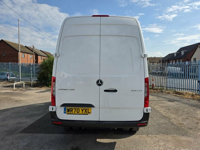 Mercedes-Benz Sprinter 2.1 514 Cdi Mwb Rwd L2 H1 143 Bhp Euro 6 WR70YXL White #6