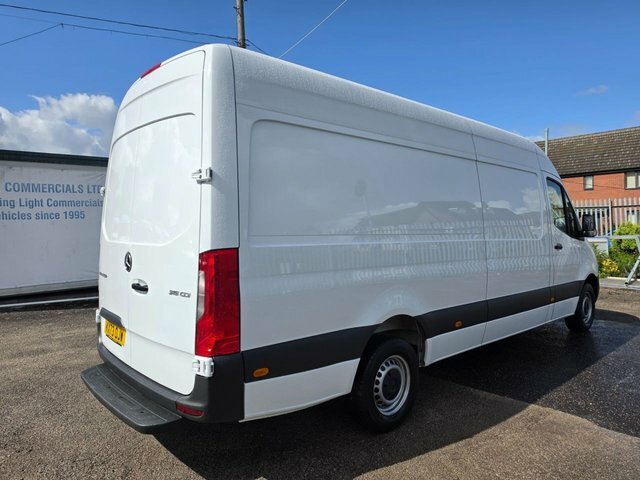 Mercedes-Benz Sprinter 2.0 315 Cdi Progressive Lwb Rwd L3 H2 150 Bhp Eur KX73OJW White #4