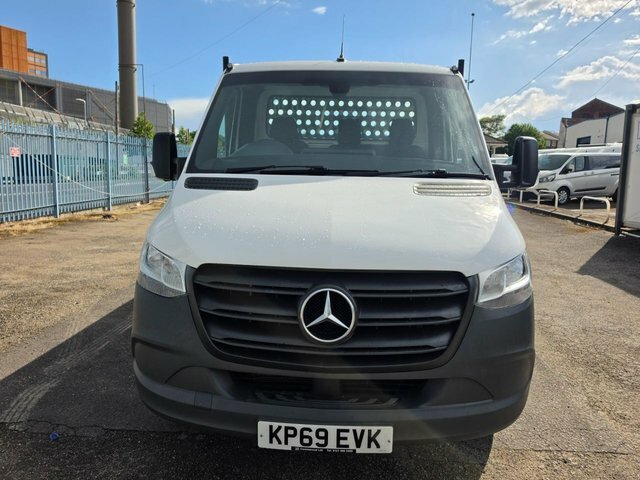 Mercedes-Benz Sprinter 2.1 316 Cdi Lwb Dropside Rwd L3 163 Bhp Euro 6 KP69EVK White #2
