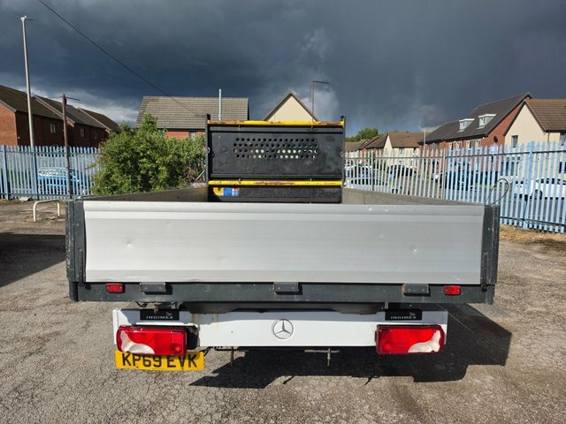 Mercedes-Benz Sprinter 2.1 316 Cdi Lwb Dropside Rwd L3 163 Bhp Euro 6 KP69EVK White #3