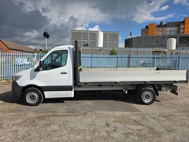 Mercedes-Benz Sprinter 2.1 316 Cdi Lwb Dropside Rwd L3 163 Bhp Euro 6 White