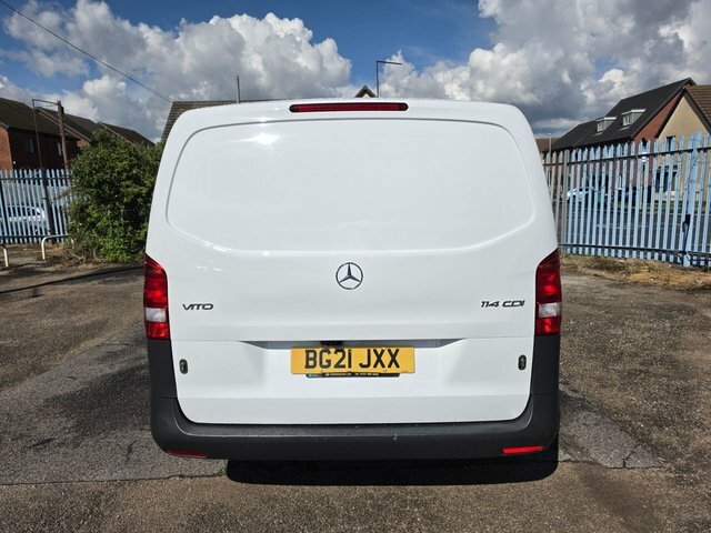 Mercedes-Benz Vito 2.0 114 Cdi Progressive Lwb G-tronic Rwd L2 136 Bh BG21JXX White #6