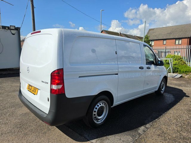 Mercedes-Benz Vito 2.0 114 Cdi Progressive Lwb G-tronic Rwd L2 136 Bh BG21JXX White #4