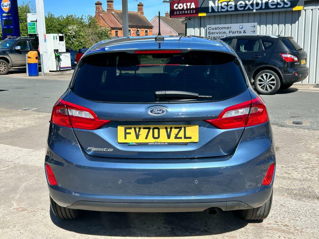 Ford Fiesta 1.0T Ecoboost Titanium Euro 6 Ss FV70VZL Blue #5