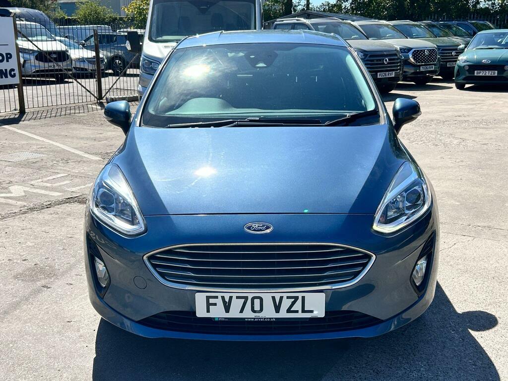 Ford Fiesta 1.0T Ecoboost Titanium Euro 6 Ss FV70VZL Blue #2