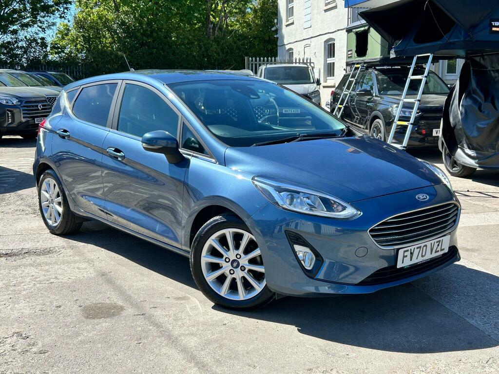 Ford Fiesta 1.0T Ecoboost Titanium Euro 6 Ss Blue