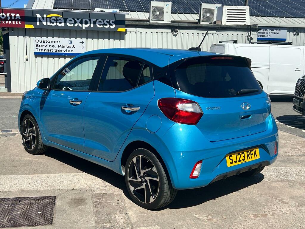 Hyundai I10 1.0 Premium Euro 6 Ss SJ23RFK Blue #5