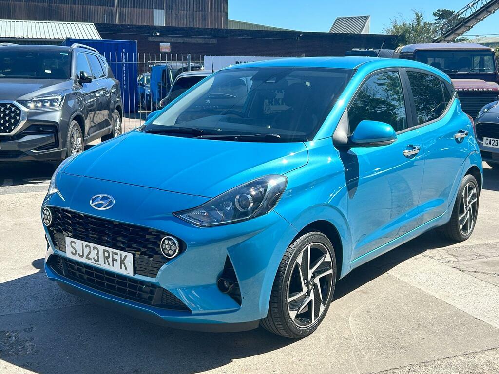 Hyundai I10 1.0 Premium Euro 6 Ss SJ23RFK Blue #4