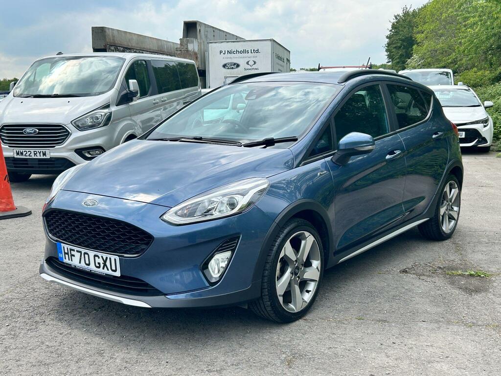 Ford Fiesta 1.0T Ecoboost Mhev Active Edition Euro 6 Ss HF70GXU Blue #3