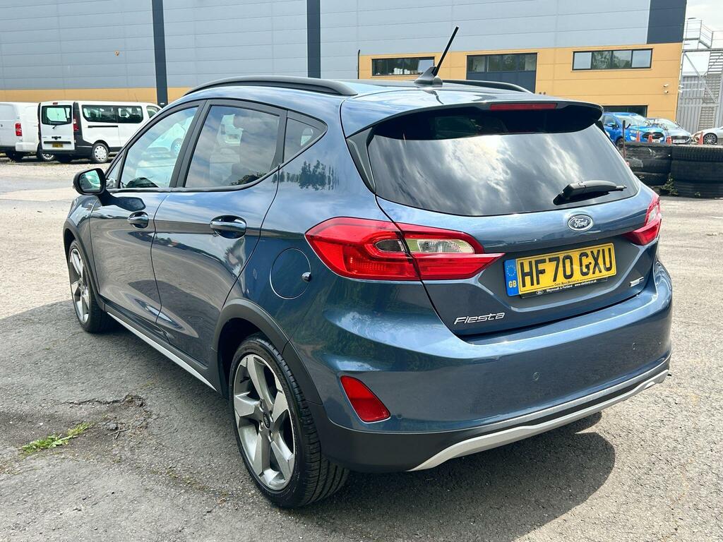 Ford Fiesta 1.0T Ecoboost Mhev Active Edition Euro 6 Ss HF70GXU Blue #4