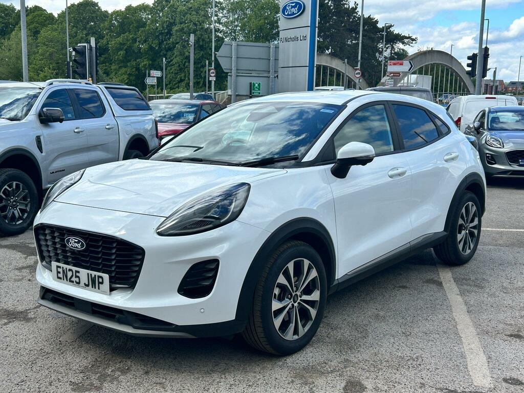 Ford Puma 1.0T Ecoboost Mhev Titanium Euro 6 Ss EN25JWP White #5